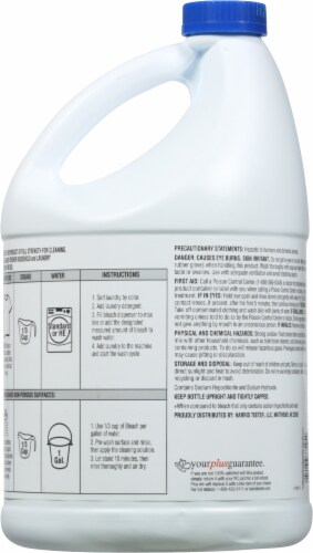 Harris Teeter™ Concentrated Bleach Perspective: back