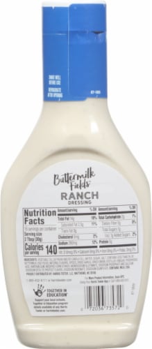 Harris Teeter™ Buttermilk Fields™ Ranch Dressing Perspective: back