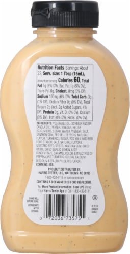 Harris Teeter Burger Sauce Perspective: back