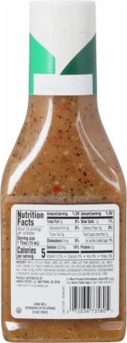 Harris Teeter Herb & Garlic Marinade Perspective: back
