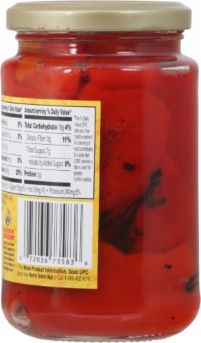 Harris Teeter Roasted Red Peppers Perspective: back
