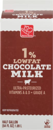 Harris Teeter™ 1% Chocolate Milk Perspective: back