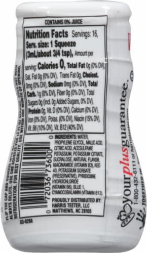 Harris Teeter™ Berry Pomegranate Water Enhancer Perspective: back