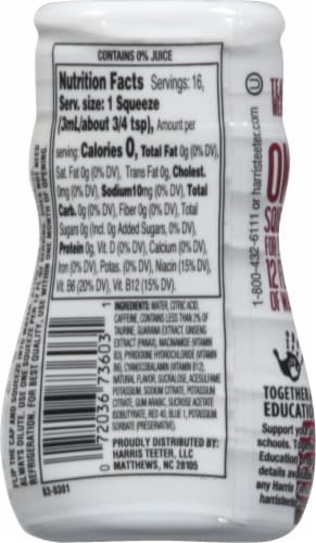 Harris Teeter™ Black Cherry Water Enhancer Perspective: back