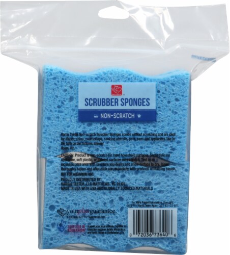 Harris Teeter™ Non-Scratch Scrubber Sponges Perspective: back