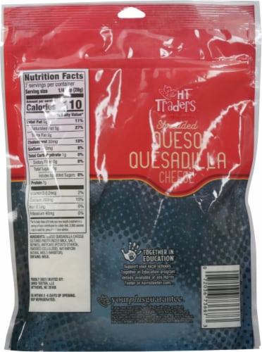 HT Traders Queso Quesadilla Shredded Cheese Perspective: back