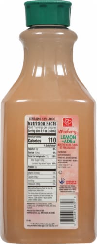 Harris Teeter Strawberry Lemonade Perspective: back