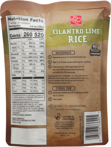 Harris Teeter™ Cilantro Lime Rice Perspective: back