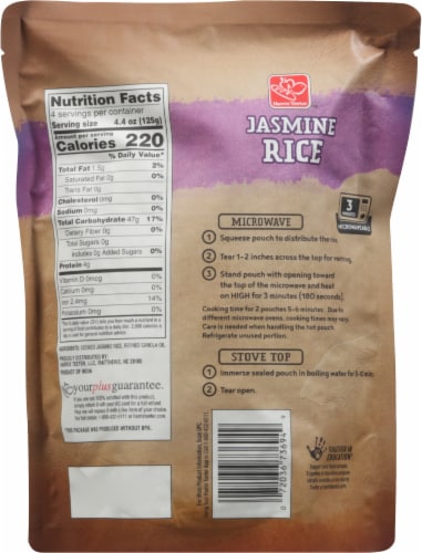Harris Teeter™ Jasmine Rice Perspective: back