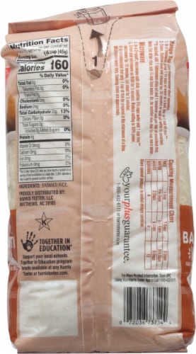 Harris Teeter™ Basmati White Rice Perspective: back