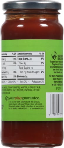 Harris Teeter Taco Sauce - Mild Perspective: back