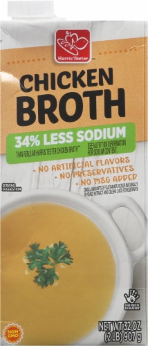 Harris Teeter Chicken Broth Perspective: back