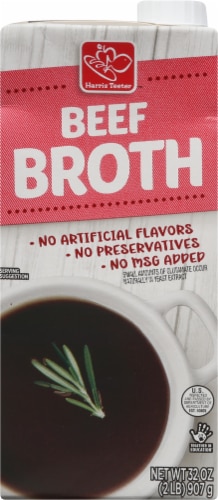 Harris Teeter™ Beef Broth Perspective: back