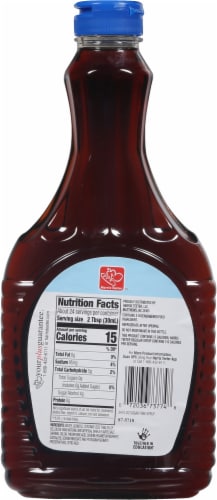 Harris Teeter™ Sugar Free Syrup Perspective: back