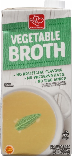 Harris Teeter™ Vegetable Broth Perspective: back