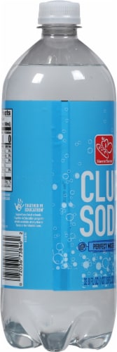 Harris Teeter™ Club Soda Bottled Water Perspective: back