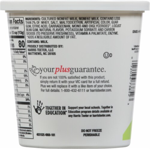 Harris Teeter™ Fat Free Small Curd Cottage Cheese Perspective: back