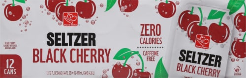 Harris Teeter™ Black Cherry Seltzer Water Perspective: back