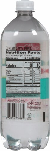 Harris Teeter Simply Clear Kiwi Strawberry Drink Perspective: back