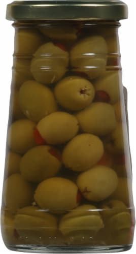 Harris Teeter™ Spanish Stuffed Manzanilla Olives Perspective: back