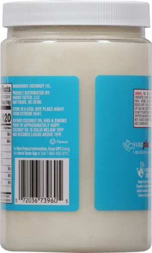 Harris Teeter™ Refined Coconut Oil Perspective: back