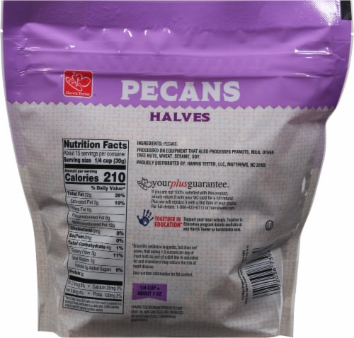 Harris Teeter™ Pecans Halves Perspective: back