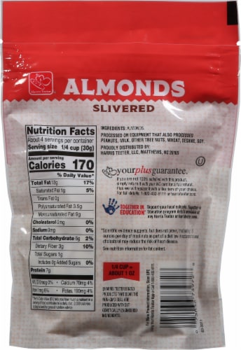 Harris Teeter™ Slivered Almonds Perspective: back