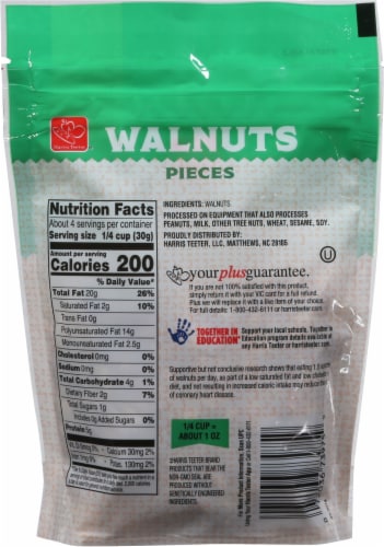 Harris Teeter™ Walnuts Pieces Perspective: back