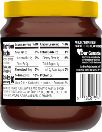 Harris Teeter™ Thick & Chunky Medium Salsa Perspective: back