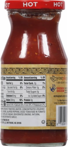 Harris Teeter™ Hot Thick & Chunky Salsa Perspective: back