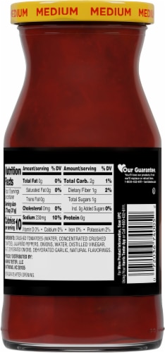 Harris Teeter® Medium Picante Sauce Perspective: back