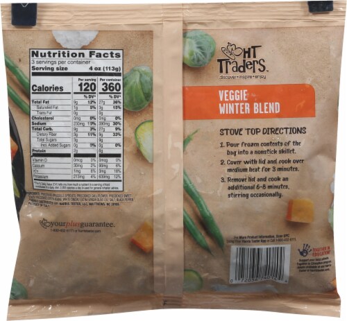 HT Traders™ Veggie Winter Blend Perspective: back