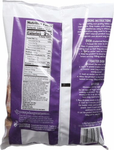 Harris Teeter Combination Pizza Snack Rolls Perspective: back