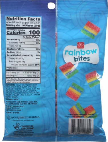 Harris Teeter™ Rainbow Bites Perspective: back
