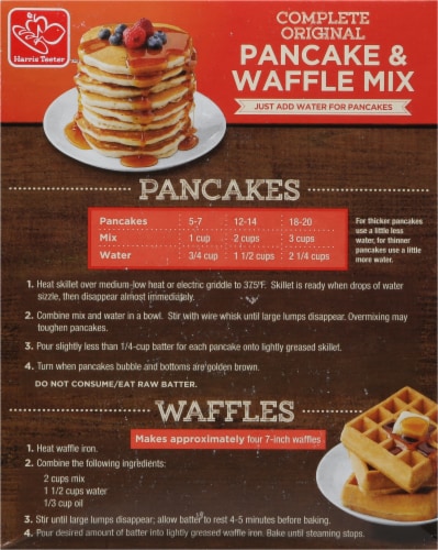 Harris Teeter™ Complete Pancake Mix Perspective: back