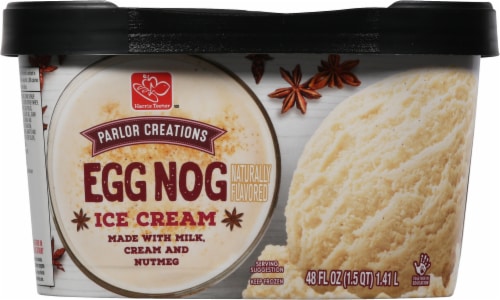 Harris Teeter™ Parlor Creations Egg Nog Ice Cream Perspective: back