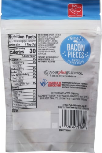 Harris Teeter™ Bacon Pieces Perspective: back
