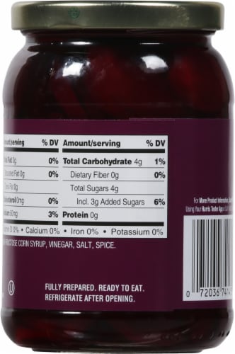 HT Traders Pickled Sliced Beets Perspective: back