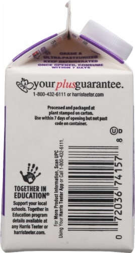Harris Teeter Light Whipping Cream Perspective: back