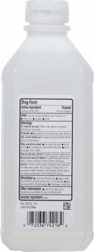 Harris Teeter™ 70% Isopropyl Alcohol Perspective: back