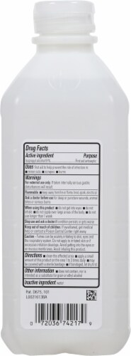 Harris Teeter™ 91% Isopropyl Alcohol Perspective: back