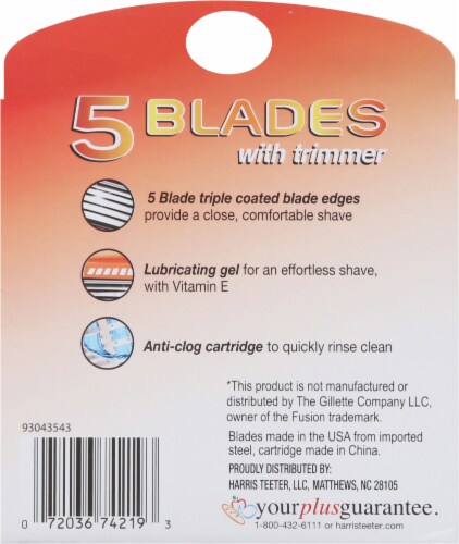 Harris Teeter™ Five Blades With Trimmer Perspective: back