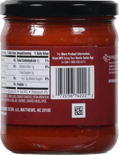 Harris Teeter™ Pizza Sauce Perspective: back