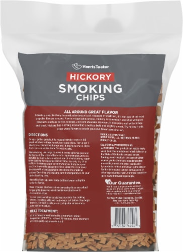 Harris Teeter® Hickory Smoking Chips Perspective: back