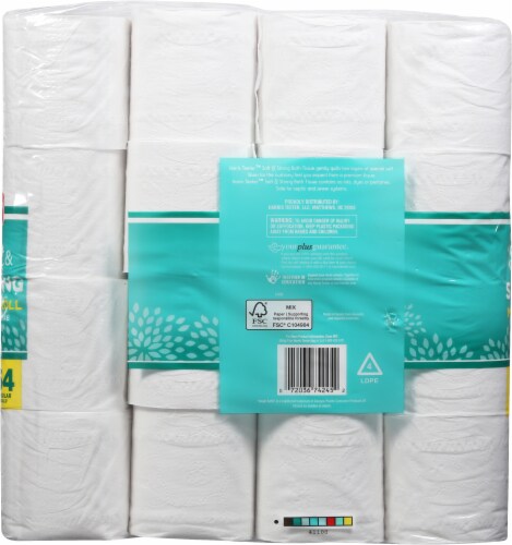 Harris Teeter™ Soft & Strong Mega Roll Bath Tissue Perspective: back