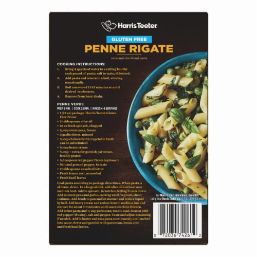 Harris Teeter® Penne Rigate Gluten Free Perspective: back