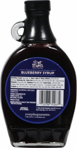 HT Traders™ Blueberry Syrup Perspective: back