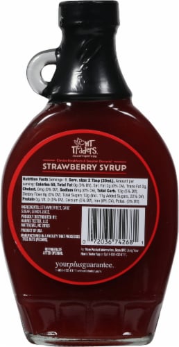 HT Traders™ Strawberry Syrup Perspective: back