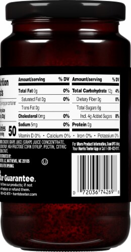 Harris Teeter® Grape Jelly Perspective: back