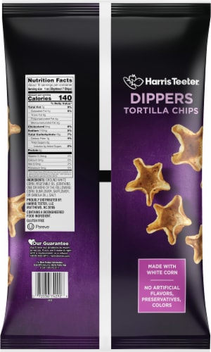 Harris Teeter® Dippers Tortilla Chips Perspective: back